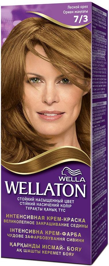 Procter & Gamble Vopsea de păr Wellaton 7/3 ser cu nuanțe de alune