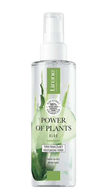 LIRENE Loțiune tonică hidratantă cu aloe vera, 200 ml