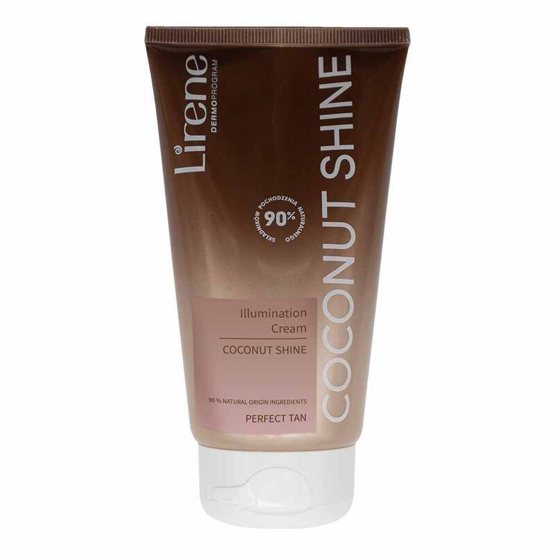 LIRENE PT cremă iluminatoare strălucire cocos, 150 ml