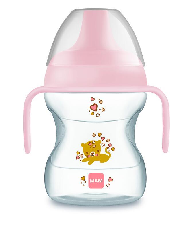 MAM ÎNVAȚĂ SĂ BEA CANĂ 190 ml 6+, fete