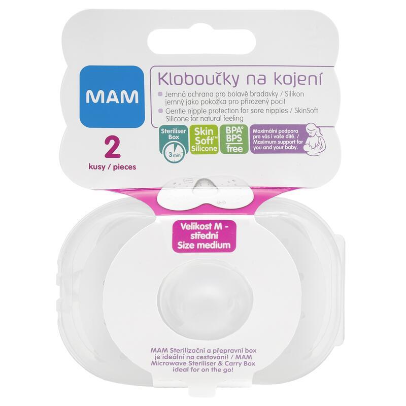 AM CAPSULE PENTRU ALĂPTARE 2 buc, mărimea M (20 mm)