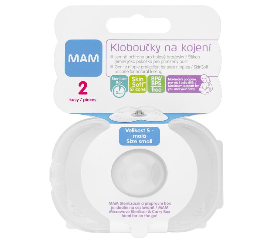 AM CAPSULE PENTRU ALĂPTARE 2 buc, mărimea S (17 mm)