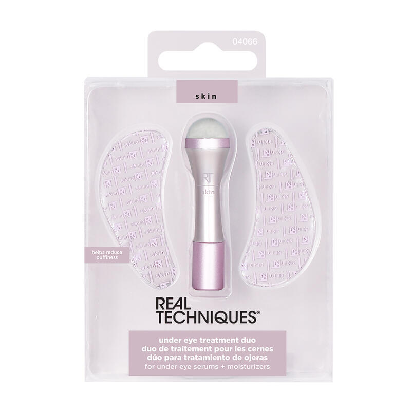 REAL TECHNIQUES Roll-on + dischete pentru ochi