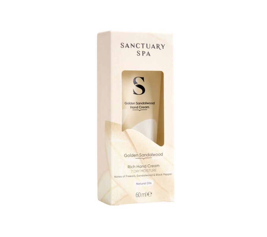 Cremă hrănitoare pentru mâini SANCTUARY SPA GS, 60 ml