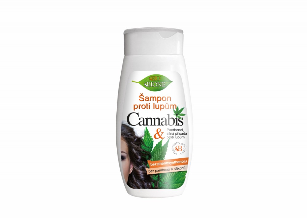 BIONE Șampon de păr anti-mătreață BC Cosmetics Bio Cannabis 260 ml