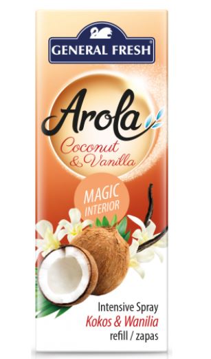 General Fresh Arola Magic Interior NN Nucă de cocos și vanilie 40ml