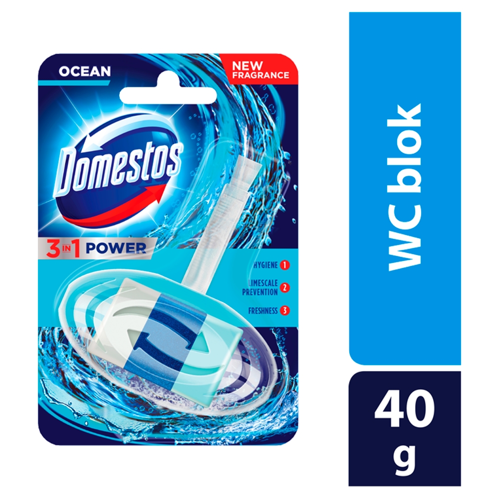 Unilever Coș de toaletă Domestos 35g Atlantic