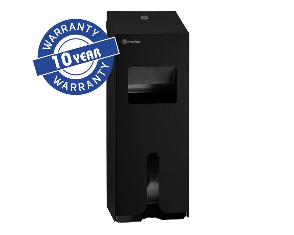 Merida GSC024 Dispenser de absorbante igienice și tampoane STELLA oțel inoxidabil negru mat