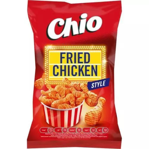 Chio Gustare de cartofi prăjiți în stil Fried Chicken cu aromă de pui la cuptor 65g