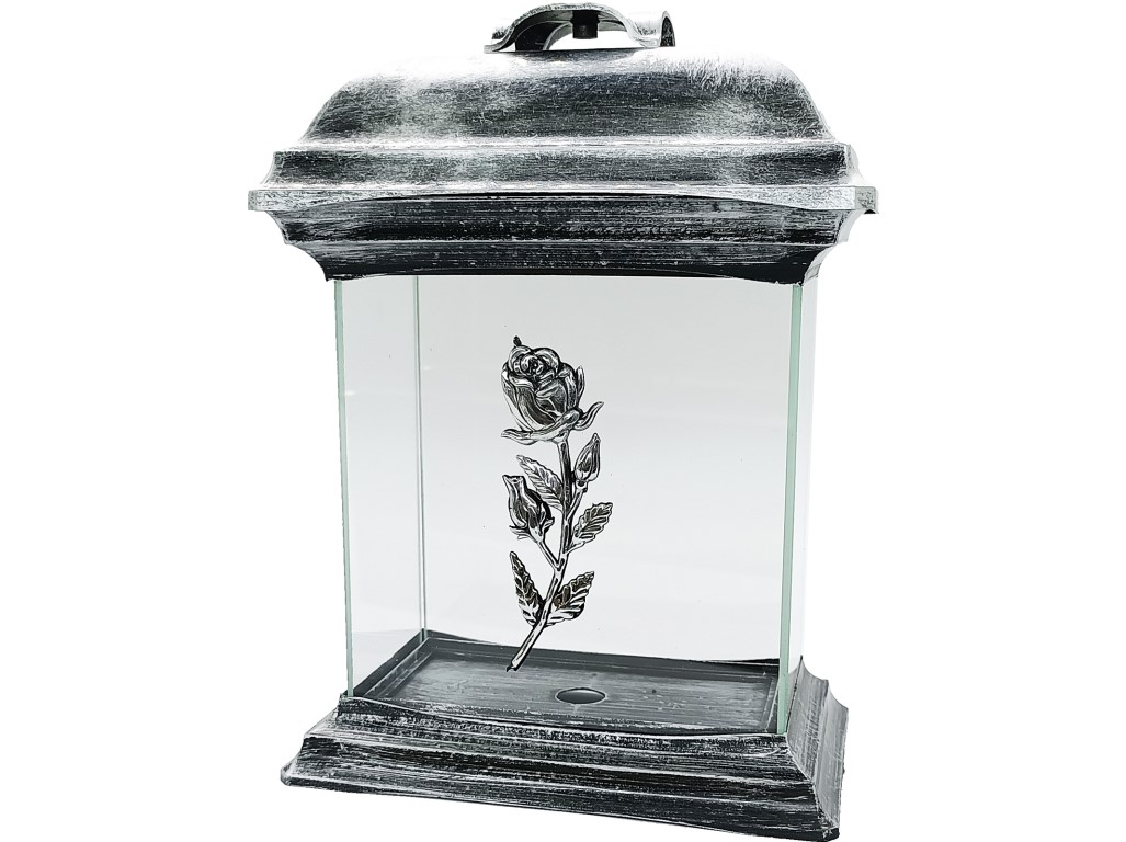 Catedrala funerară Madonna 26 cm argint roz