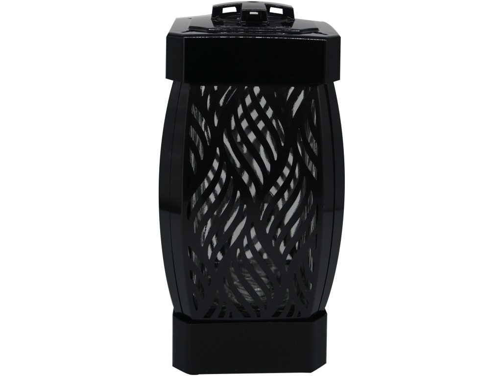 Felinar funerar Madonna Glamour 26 cm mozaic negru