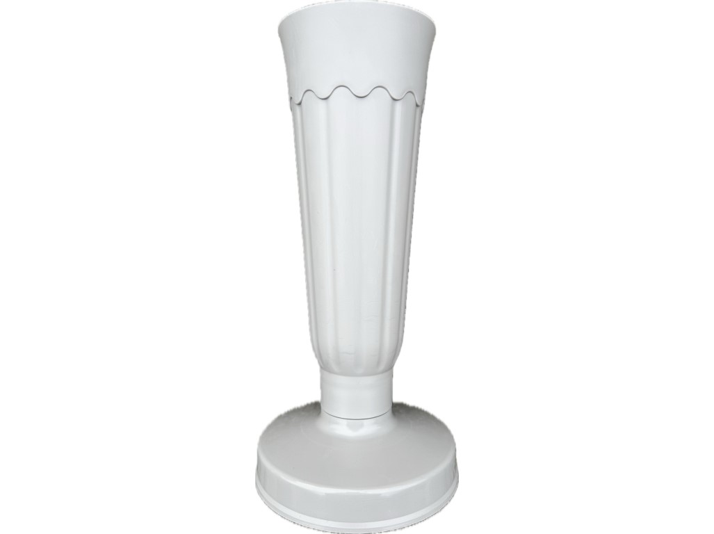 Vază de cimitir Madonna din plastic cu greutatea de 32 cm - sidef