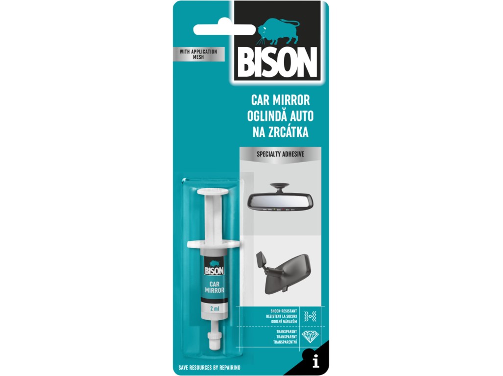 Adeziv pentru oglinzi retrovizoare BISON, OGLINZI AUTO, 2 ml