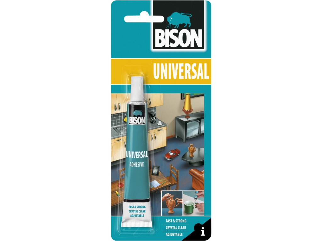 Adeziv universal transparent BISON UNIVERSAL 25 ml