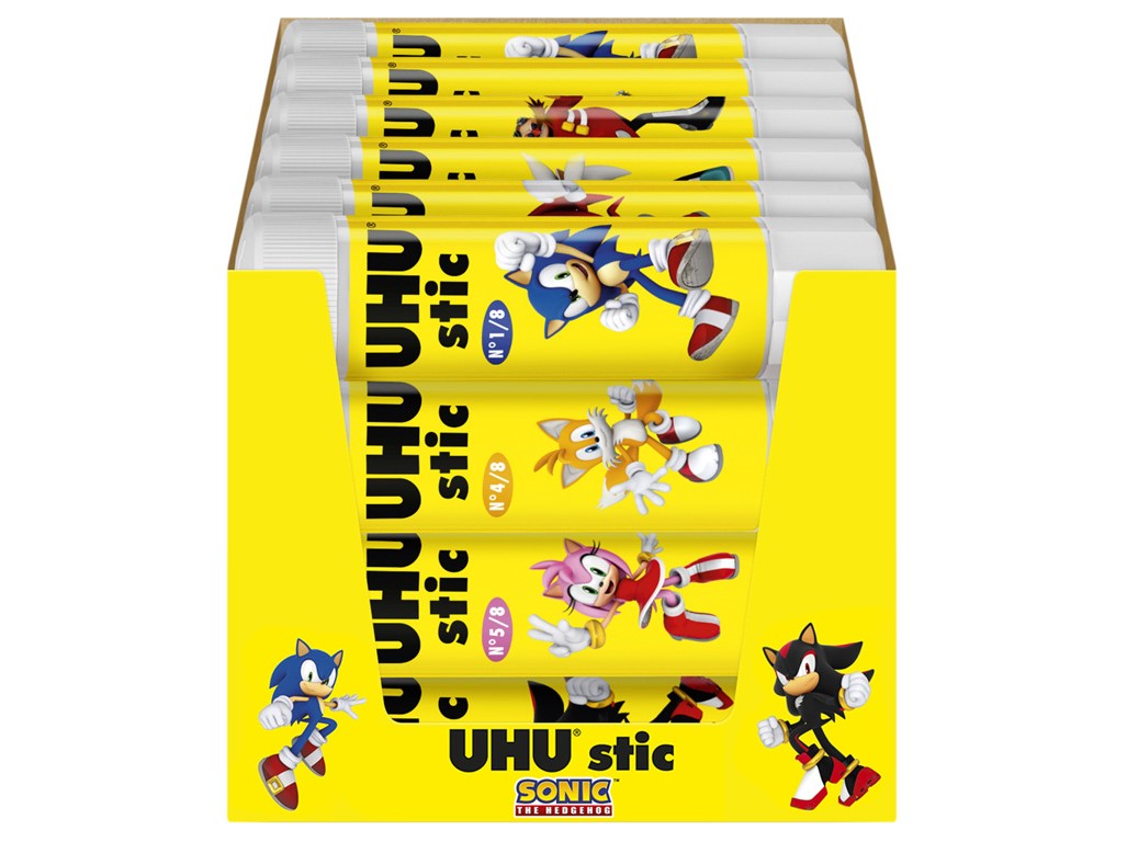 UHU stic Sonic 8.2 g - adeziv pentru hârtie