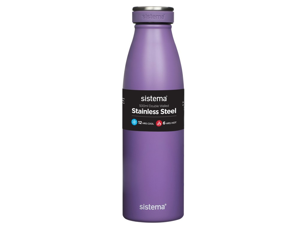 Termos Sistema Hydrate din oțel inoxidabil 500 ml, violet
