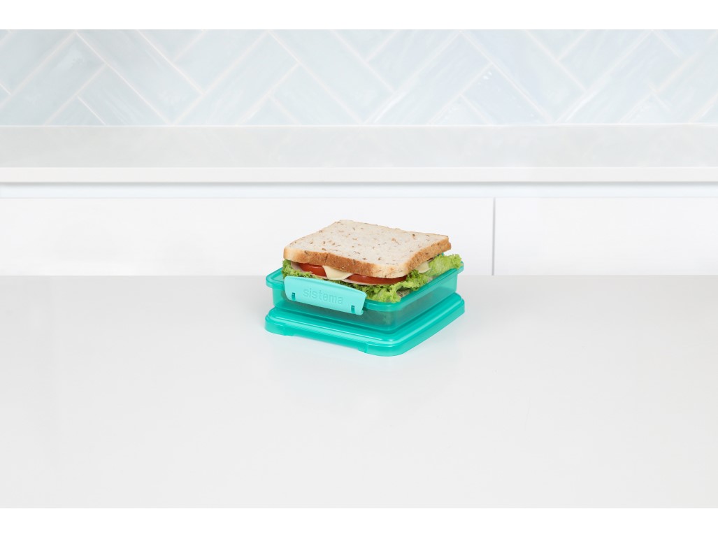 Sistema Lunch Sandwich Toast Box 450 ml, mentă