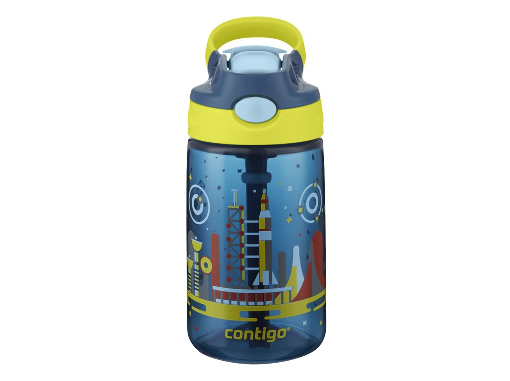 Biberon Contigo Gizmo Flip 420 ml, Albastru Nautic Space