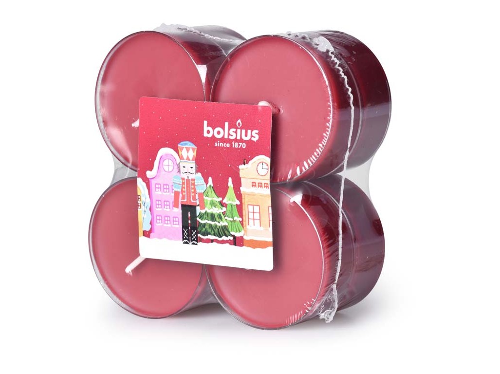 Lumânări parfumate Bolsius Maxi, 8 buc., Spărgătorul de nuci
