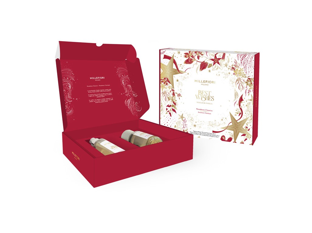 Set de Crăciun Millefiori Milano Panettone Classico