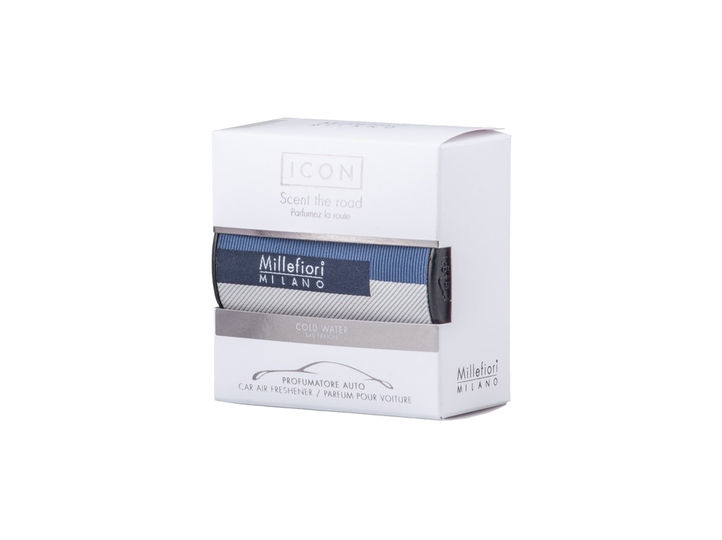 Parfum auto Millefiori Icon Cold Water Textil Geometric