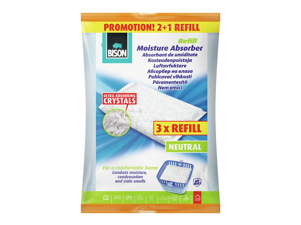 Rezerve absorbant de umiditate AIR MAX, pungă 3 x 450 g