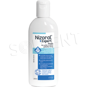 Șampon Nizoral Expert 200 ml pentru păr uscat.