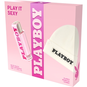 Set cadou Playboy pentru femei Play It Sexy EDT 40ml + capac alb Playboy