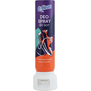 Spray pentru încălțăminte Q Clean 100 ml cu accesoriu