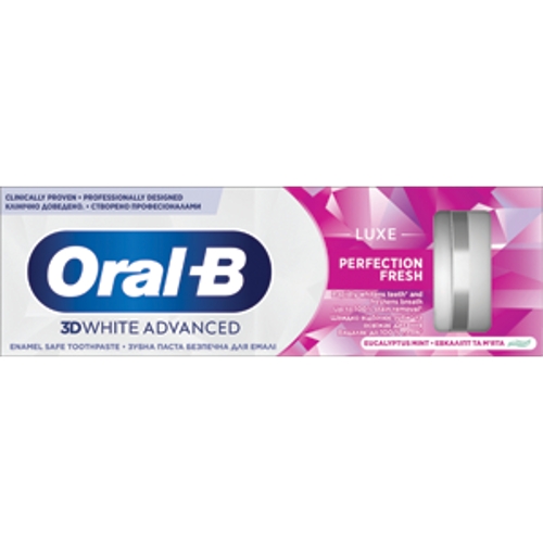 Pastă de dinți Oral-B 75ml 3D White LUXE Perfection Fresh