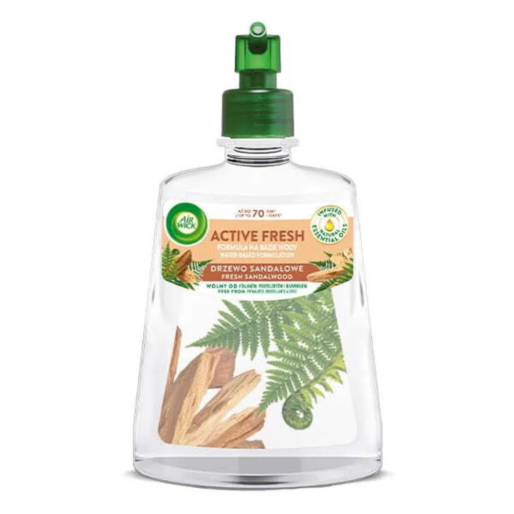 Rezervă Air Wick Active Fresh 228 ml cu aromă de stejar și lemn de santal