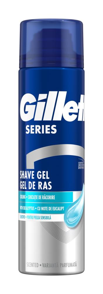 Gillette Gel 200ml SERIES Sensitive Cool Eucalyptus Ks
