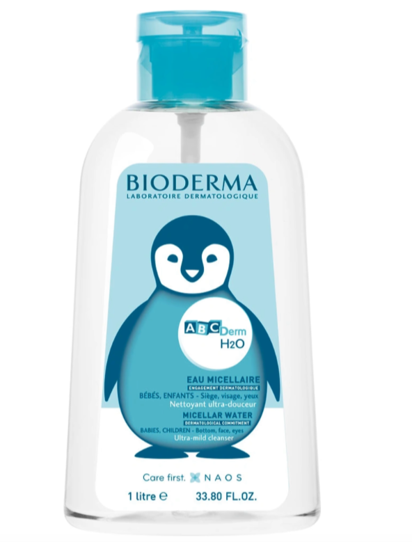 Apă micelară demachiantă Bioderma ABCDerm H2O pentru copii 1000 ml