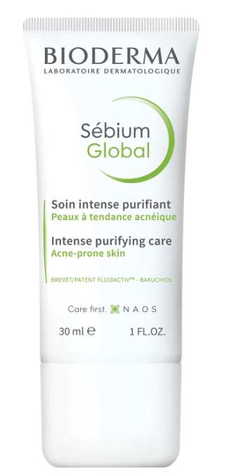 Cremă acneică Bioderma Sébium Global 30 ml