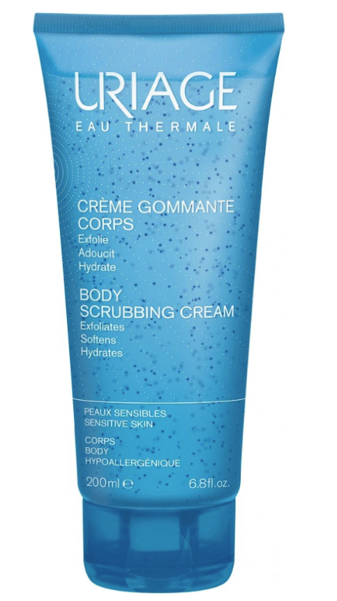 Uriage Eau Thermale Cremă exfoliantă corporală pentru ten sensibil 200 ml