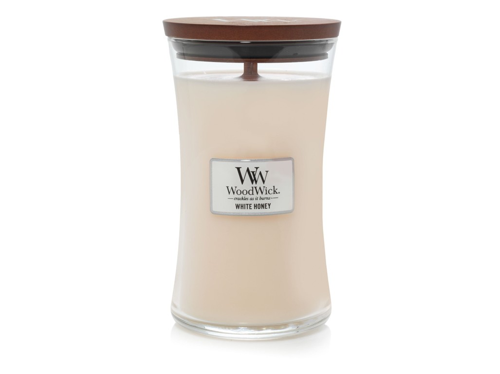Vază mare WoodWick White Honey