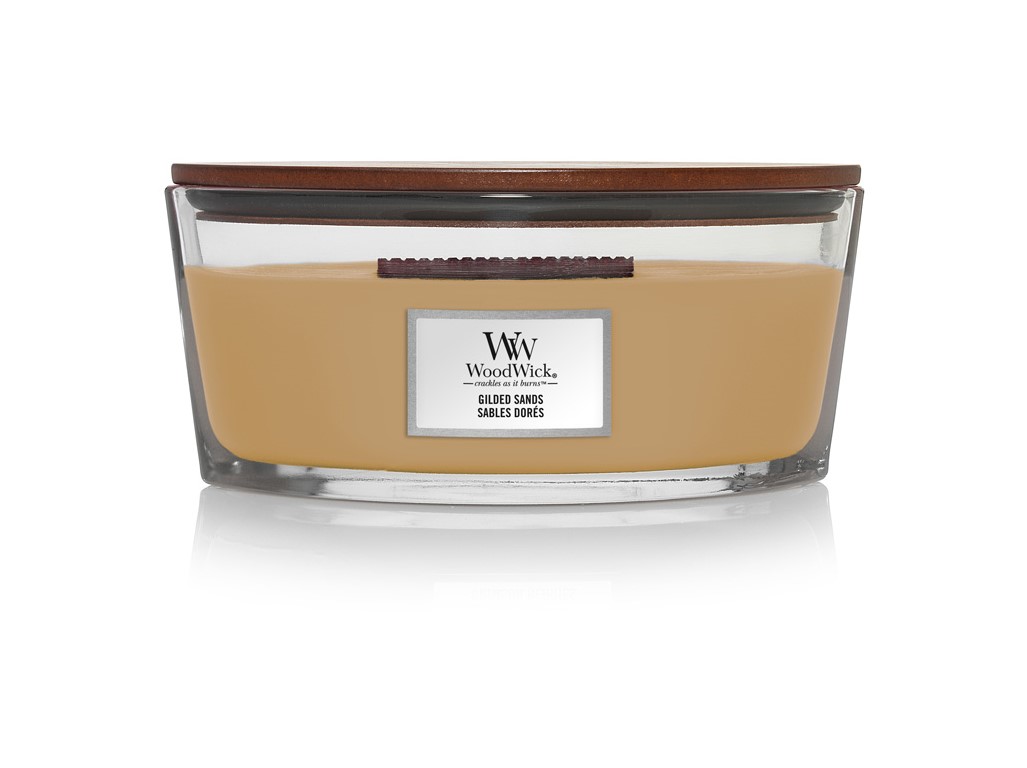 Barca cu lumânări WoodWick Gilded Sands