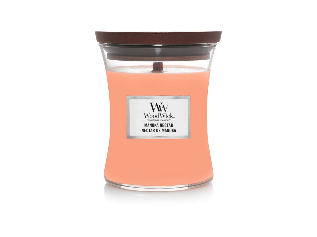Vază Woodwick Manuka Nectar medie
