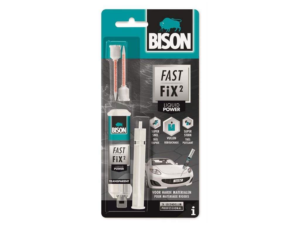 Adeziv bicomponent BISON FAST FIX POWER 10 g