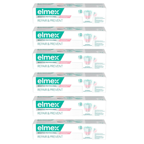 Pastă de dinți Elmex Sensitive Professional Repair&Prevent 6x75 ml