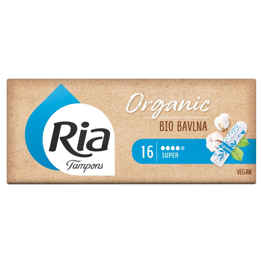 Tampoane Ria Organic (16 buc/cutie) grozave
