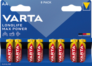 Baterii Varta Longlife Max Power AA AA, 8 bucăți