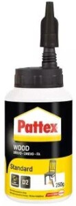 Pattex Wood Standard, adeziv pentru lemn în dispersie, 250 g