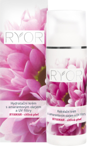 Cremă hidratantă RYOR cu ulei de amarant 50 ml