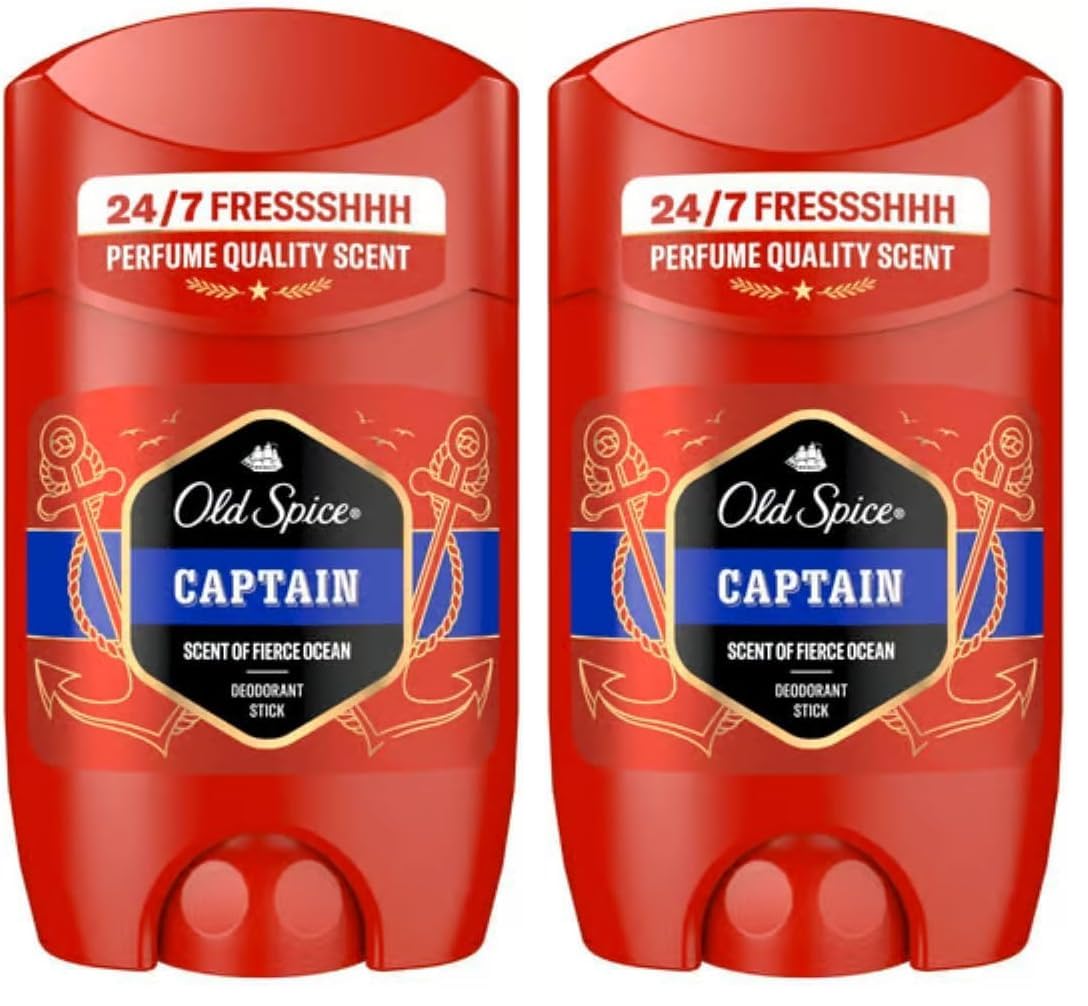 Deodorant Old Spice stick 2x50ml Captain