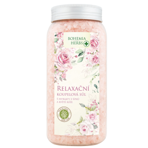 Sare de baie Bohemia 900g Rose