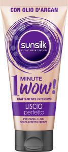 Mască Sunsilk pentru păr neted Liscio Perfetto 1 Minute Wow, 180 ml