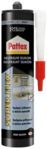 PATTEX Silicon neutru, gri, 280 ml