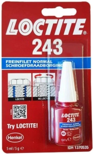 LOCTITE 243, Albastru, blister, 5 ml