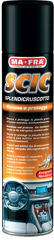SCIC ORANGE - spray pentru cockpit, renovează și protejează
